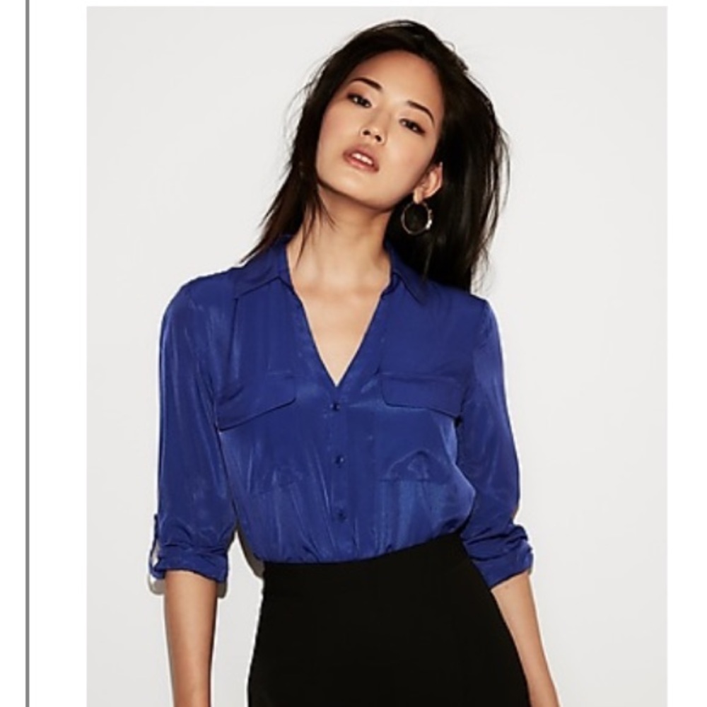 Express Y-Neck City Shirt